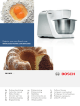 Bosch MUM58257 El manual del propietario