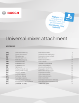 Bosch MUZXLVE1(00) Instrucciones de operación