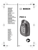 Bosch PDO 6 El manual del propietario