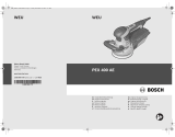 Bosch PEX 400AE El manual del propietario