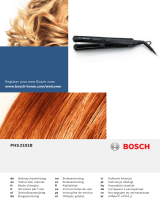 Bosch PHS2101B/01 Manual de usuario