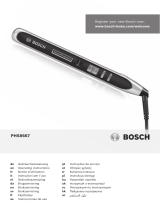 Bosch PHS8667GB/01 Manual de usuario