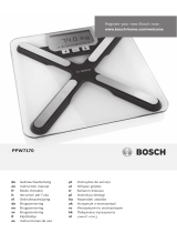 Bosch PPW7170 Manual de usuario