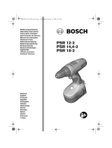 Bosch PSR 12-2 El manual del propietario