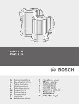 Bosch twk 1101 El manual del propietario