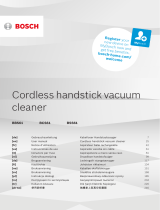 Bosch Unlimited Serie | 6 BCS612KA2 Manual de usuario