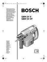 Bosch Power Tools GBH 24 VF Manual de usuario