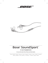 Bose soundsport in-ear headphones-ios models El manual del propietario