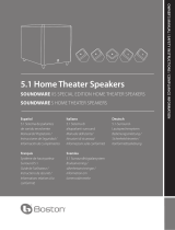 Boston Acoustics SoundWare XS Digital Cinema Manual de usuario