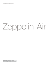 Bowers & Wilkins Zeppelin Air El manual del propietario