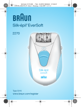 Braun 2270,  Silk-épil EverSoft Manual de usuario