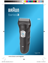 Braun 370s Series 3 Manual de usuario