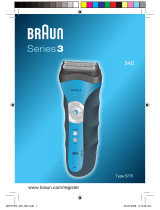 Braun 340, Series 3 Manual de usuario