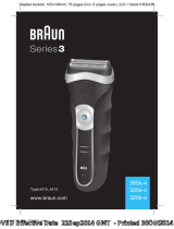 Braun Series 3 360-4 Manual de usuario