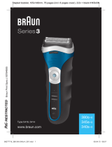 Braun 380s-4, 345s-4, 340s-4, 340r-4, Series 3 Manual de usuario