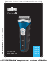 Braun 380s-4, 345s-4, 340s-4, 340r-4, Series 3 Manual de usuario