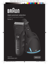 Braun 390cc-3, Series 3, black premium selection Manual de usuario