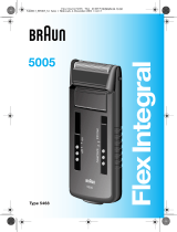 Braun 5005, Flex Integral Manual de usuario