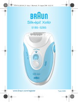 Braun silk-epil xelle 5185 Manual de usuario