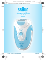 Braun 5270, Silk-épil Xelle Manual de usuario