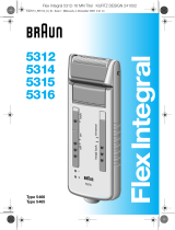 Braun 5312, 5314, 5315, 5316, FlexIntegral Manual de usuario