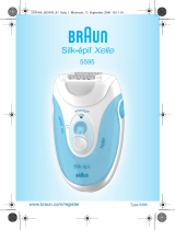 Braun 5595,  Silk-épil Xelle Manual de usuario