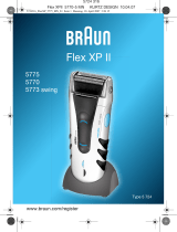 Braun 5775, 5770, 5773 swing, Flex XP II Manual de usuario