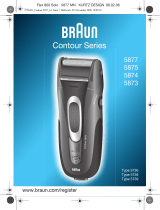 Braun 5877, 5875, 5874, 5873, Contour Series Manual de usuario