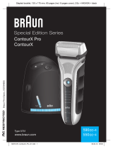 Braun 590cc-4, 550cc-4, ContourX Pro, Contour Manual de usuario