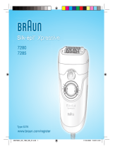 Braun 7280,  7285,  Silk-épil Xpressive Manual de usuario