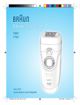 Braun 7681,  7781,  Silk-épil Xpressive Manual de usuario