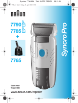 Braun 7790 syncro pro system Manual de usuario