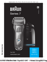 Braun 7899cc, 7898cc, 7897cc, wet & dry, Series 7 Manual de usuario