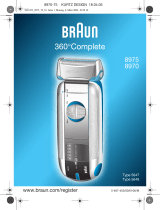 Braun 8975, 8970, 360°Complete Solo Manual de usuario