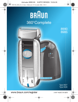 Braun 8990, 8985, 360°Complete Manual de usuario