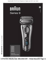 Braun 9299s, 9293s, 9260s, 9242s, 9240s, Series 9 Manual de usuario