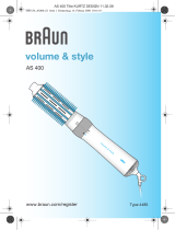Braun AS400,  volume & style Manual de usuario