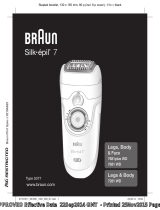 Braun Legs & Body 7281 WD Manual de usuario