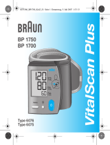 Braun Vitalscan Plus BP-1750 El manual del propietario
