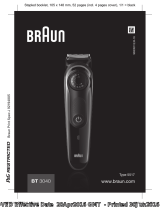 Braun BT 3040, BT 3041, BT 3042, BT 3940 Manual de usuario