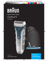 Braun Contour X, Clean & Renew Manual de usuario