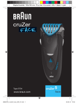 Braun CRUZER 5 FACE El manual del propietario