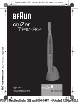 Braun CruZer 6 Precision Manual de usuario