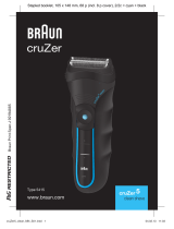 Braun cruZer5 clean shave Manual de usuario