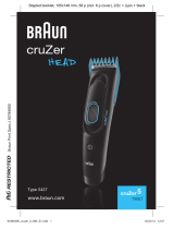 Braun cruZer5 head Manual de usuario