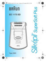 Braun EE1170 SD, Silk-épil SuperSoft Plus Manual de usuario