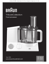 Braun FP 3020 Especificación