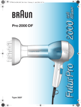Braun 2000 futur pro 2000w Manual de usuario