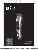Braun HC5090, HC5050, HC5030, HC5010 Manual de usuario