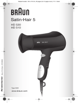 Braun HD510 HD 530 Manual de usuario